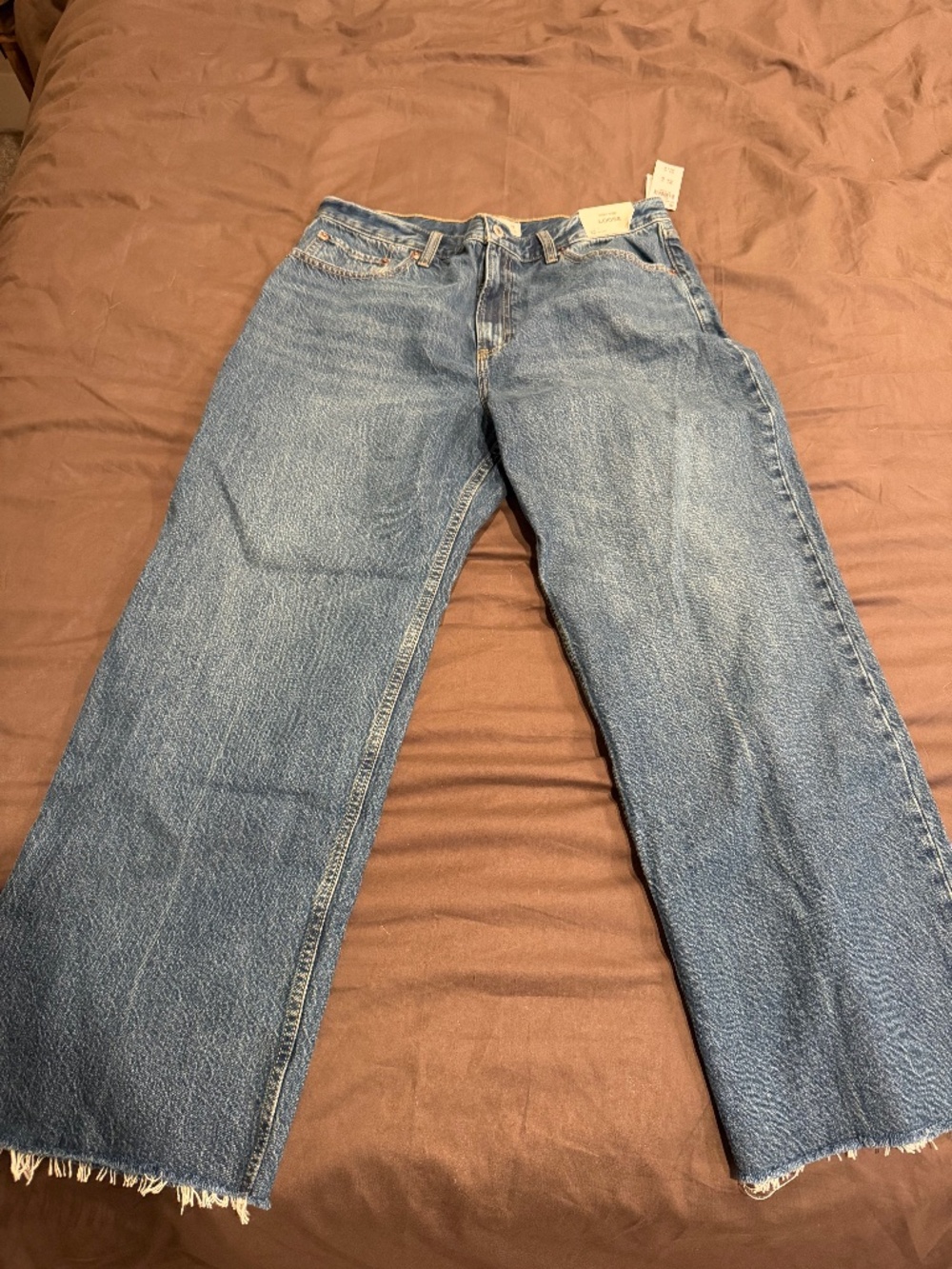 BNWT Abercrombie high rise loose jeans